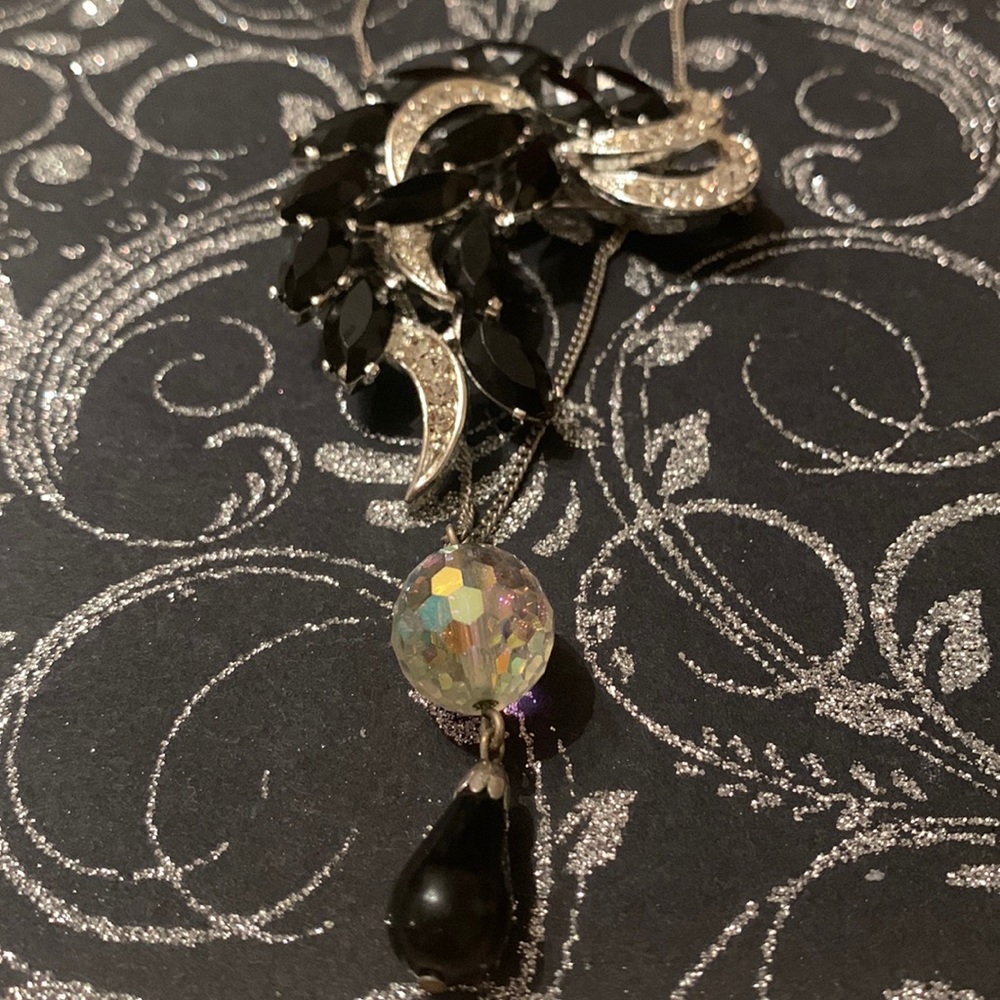 Vintage signed Sarah Coventry necklace and pin brooch!!! Super cute!!!
